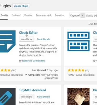 Wordpress plugins