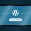 Wordpress: Supprimer la barre latérale